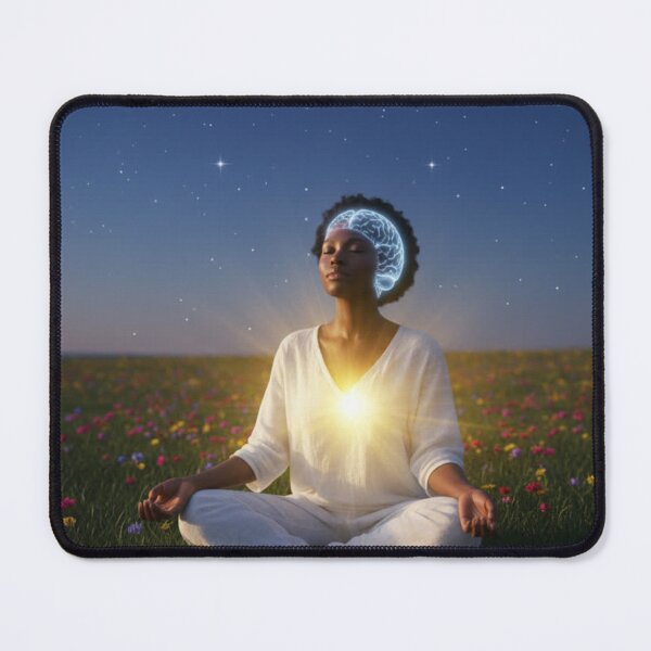 Item preview, Spiritual Awakening Meditation Art designed and sold by Anessia Samuel.