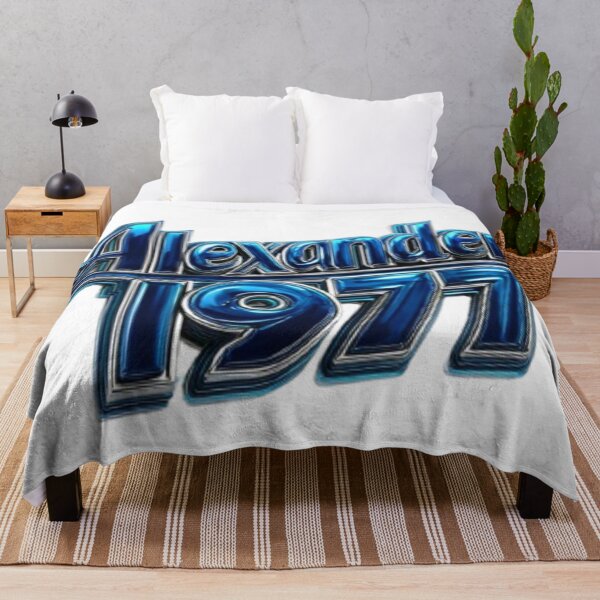 Item preview, Alexander 1977 – Retro Chrome Name Design designed and sold by AlexLineArt.