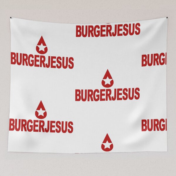 Item preview, Burgerjesus designed and sold by chickensoupshop.