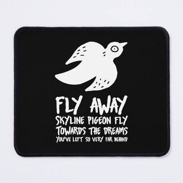 Item preview, Skyline Pigeon (white) designed and sold by didijuca.