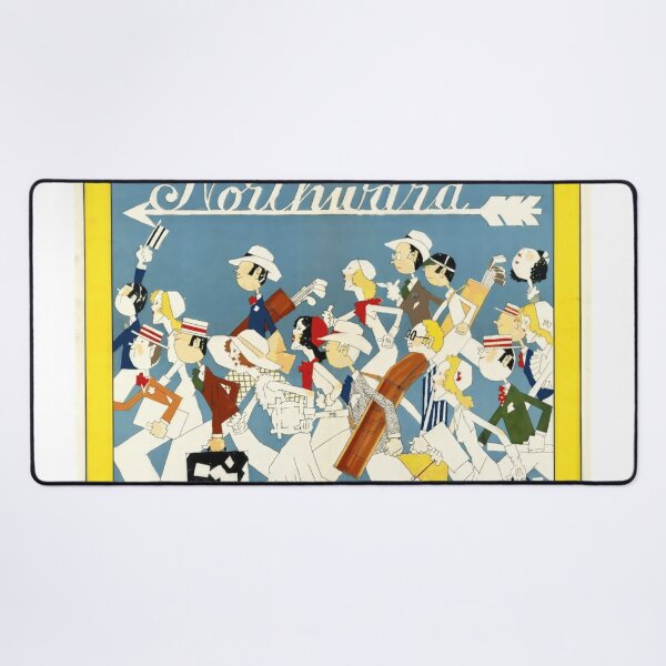 Item preview, Vintage Travel Poster | New Haven Railroad Art | Northward Journey to New England & Canada | Art Deco Style designed and sold by artofuniverse.
