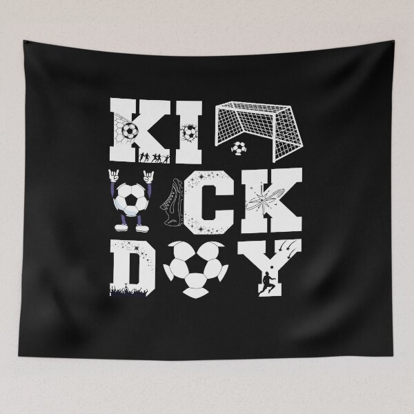 Item preview, Kick Day Soccer Game | Football Lovers Vibes designed and sold by VETRO⭐.