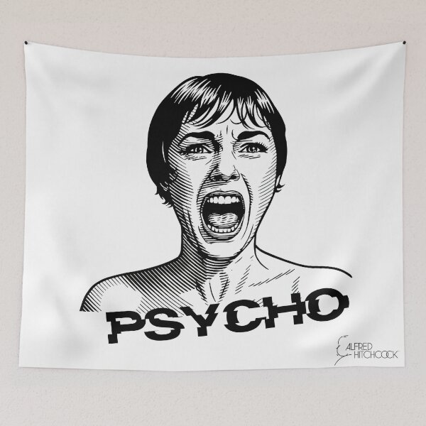 Item preview, Scream of Shadows – A Tribute to Hitchcock’s Psycho designed and sold by ForeverPrintsOK.