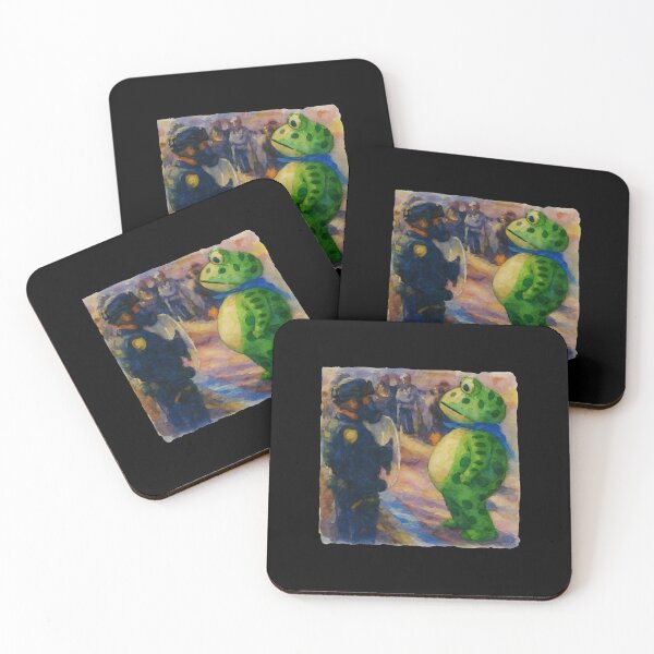 Item preview, Portland Frog Protest - Anti ICE, FDT, Resistance, I Stand With Frog, No Kings Day, No Kings  designed and sold by cloudline-scb.