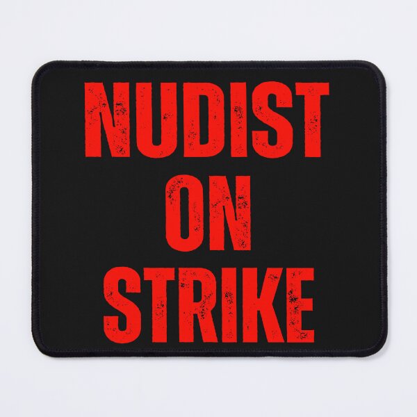 Item preview, Funny lazy Halloween costume Nudist on Strike designed and sold by erozzz.