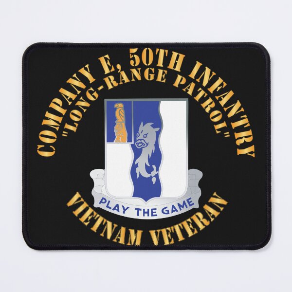 Item preview, Army - DUI - Company E, 50th Infantry Regiment, Long-Range Patrol - Vietnam Veteran X 300 designed and sold by Military Insignia Products.