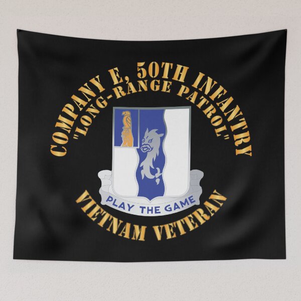 Item preview, Army - DUI - Company E, 50th Infantry Regiment, Long-Range Patrol - Vietnam Veteran X 300 designed and sold by Military Insignia Products.