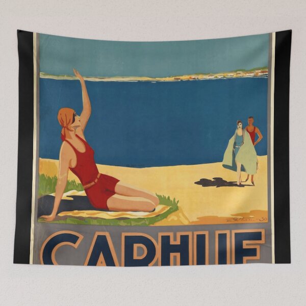 Item preview, Vintage 1930s Carhue Travel Poster | Art Deco Wall Art | Argentina Spa Town Decor | Health & Leisure Poster | Retro Railway Art designed and sold by artofuniverse.