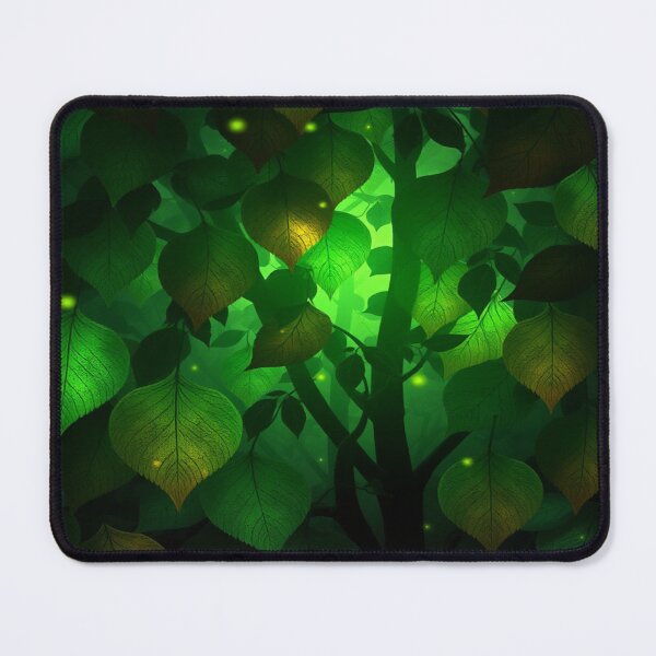 Item preview, Neo-Botanic Matrix “Synthetic Canopy” | Emerald Forest Tech-Leaf Pattern designed and sold by CMdigit.