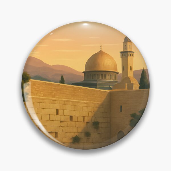 Item preview, Western Wall – Vintage Jerusalem, Israel Travel Poster designed and sold by Cosmopolis.