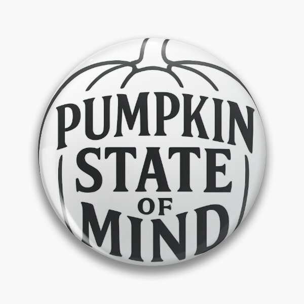 Item preview, Pumpkin State of Mind Fall Autumn Typography designed and sold by loonely.