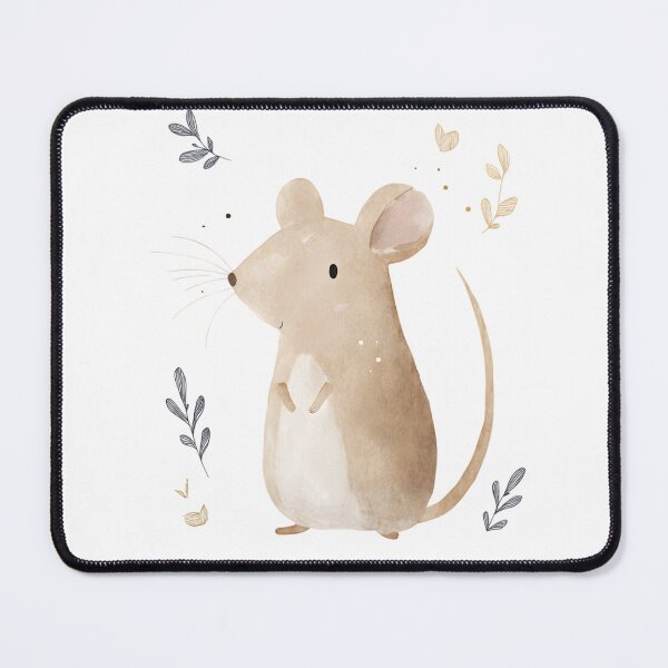Item preview, Cute little mouse – watercolor illustration | cute animal design | mouse drawing designed and sold by BBD2023.