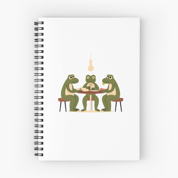 Item preview, Frogs drinking coffee Sticker designed and sold by chaieb shoop.
