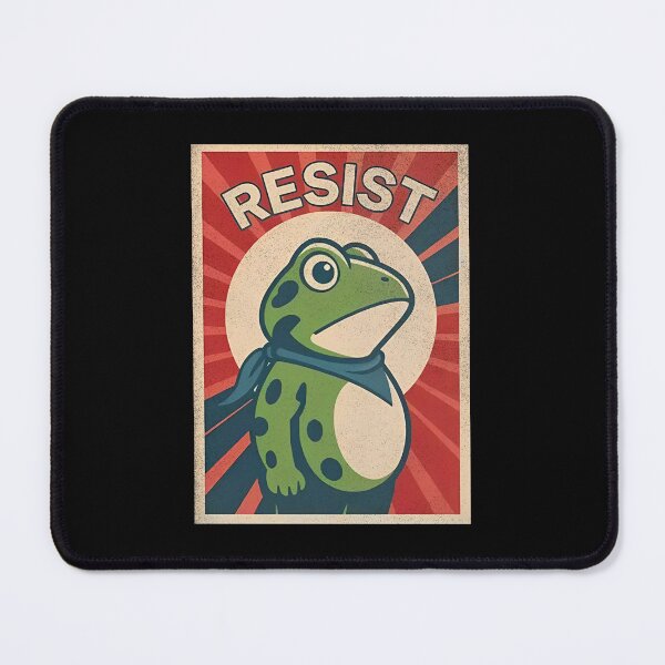Item preview, Resist Portland Frog - Frog Resist, Rage Against The Machine, Portland Frog Anti ICE, Anti Trump, Political designed and sold by cloudline-scb.
