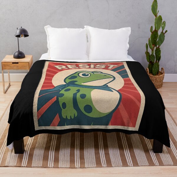 Item preview, Resist Portland Frog - Frog Resist, Rage Against The Machine, Portland Frog Anti ICE, Anti Trump, Political designed and sold by cloudline-scb.