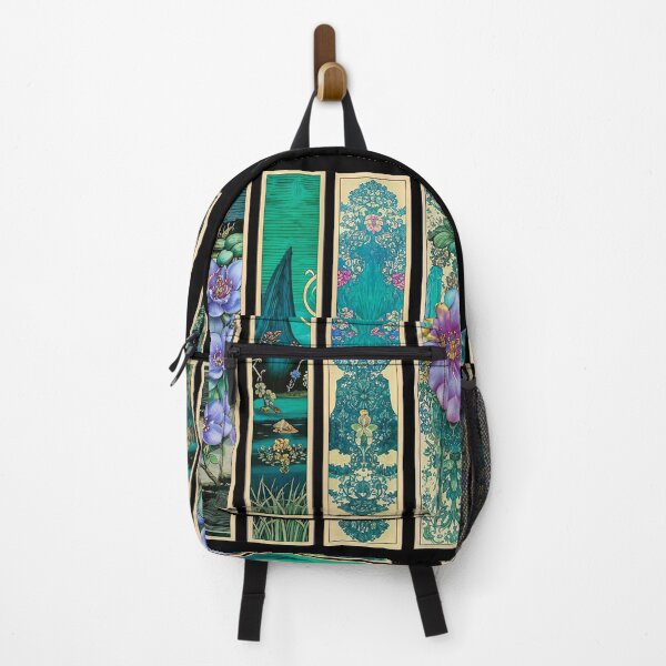 Item preview, Vibrant Purple Floral Stained Glass Panels designed and sold by LanaGustavsson.