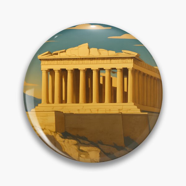 Item preview, Parthenon – Vintage Art Deco Athens, Greece designed and sold by Cosmopolis.