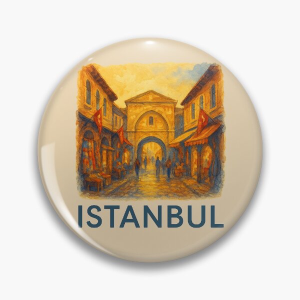 Item preview, Istanbul Grand Bazaar Watercolor designed and sold by Bratak.