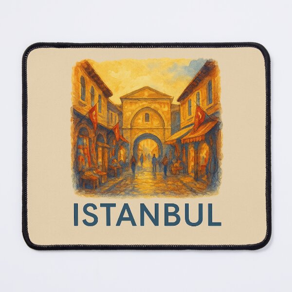 Item preview, Istanbul Grand Bazaar Watercolor designed and sold by Bratak.