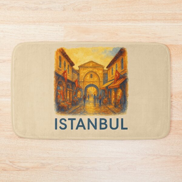 Item preview, Istanbul Grand Bazaar Watercolor designed and sold by Bratak.