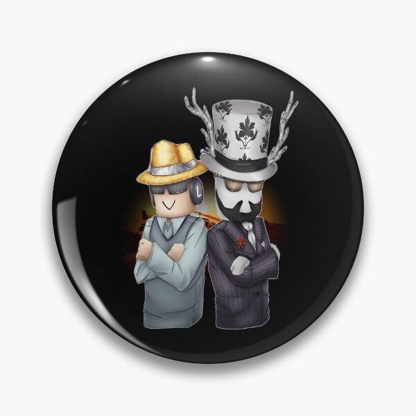 Item preview, Badcc And Asimo Roblox Characters Drawing designed and sold by ABombstore.