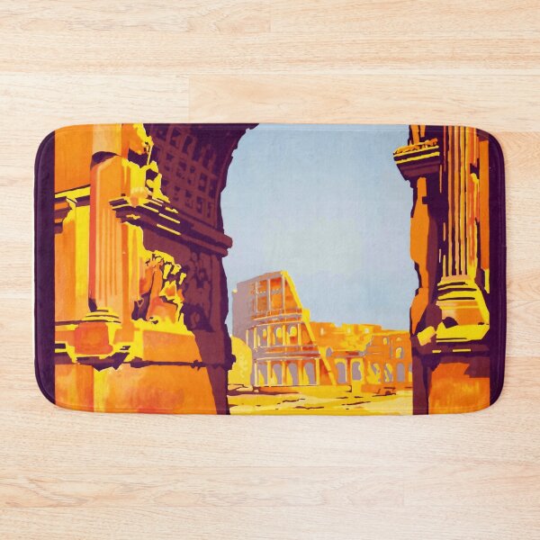 Item preview, Vintage Rome Travel Poster | Art Deco Style | 1921 Roger Broders | Rome Express Train Advertisement | Historical Wall Art designed and sold by artofuniverse.