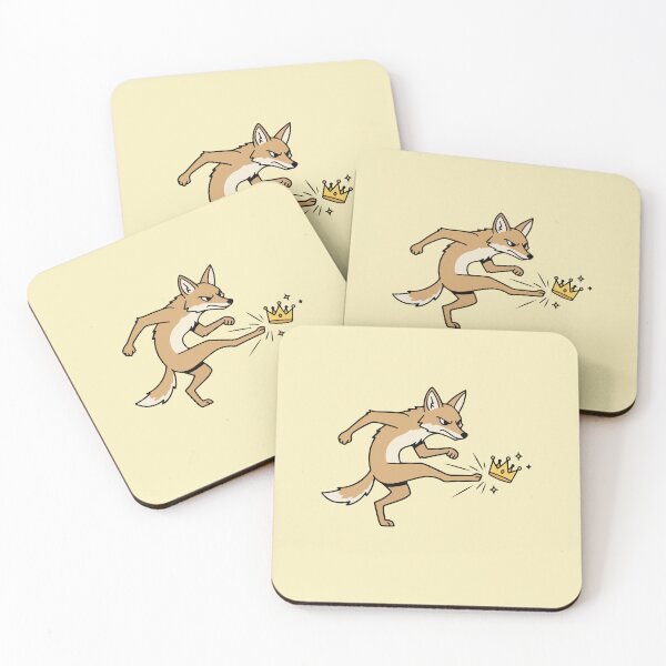 Item preview, The Fierce Coyote and the Broken Crown - No Kings in America designed and sold by Felinefinesse.