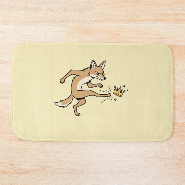 Item preview, The Fierce Coyote and the Broken Crown - No Kings in America designed and sold by Felinefinesse.