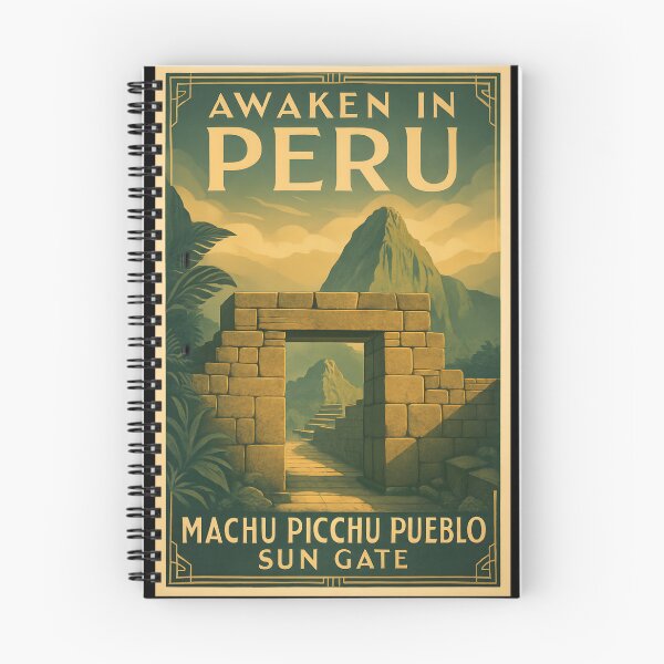 Item preview, Sun Gate at Machu Picchu – Vintage Machu Picchu Pueblo, Peru designed and sold by Cosmopolis.