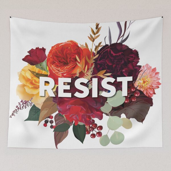 Item preview, RESIST designed and sold by TraceTheFace.