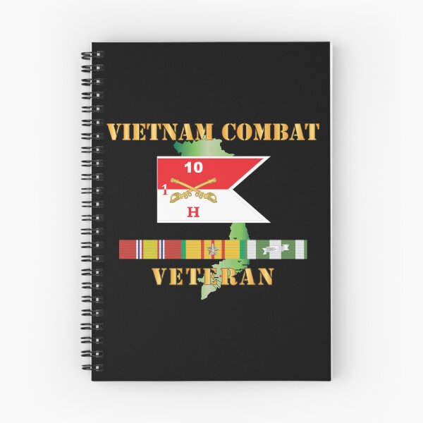 Artikelvorschau, Armee – Hoteltruppe – 1. Schwadron, 10. Kavallerie-Guidon mit weißen Grenzen – Vietnam-Kampfveteran mit VN SVC X 300 entworfen und verkauft von Military Insignia Products.