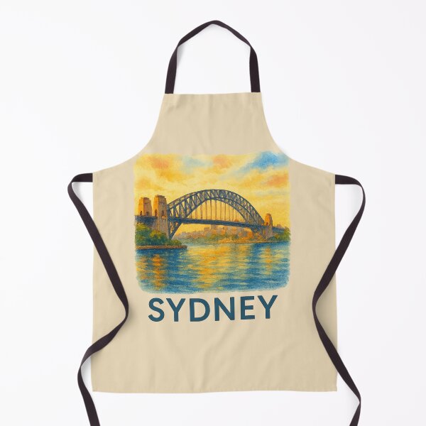 Item preview, Sydney Harbor Bridge Watercolor designed and sold by Bratak.