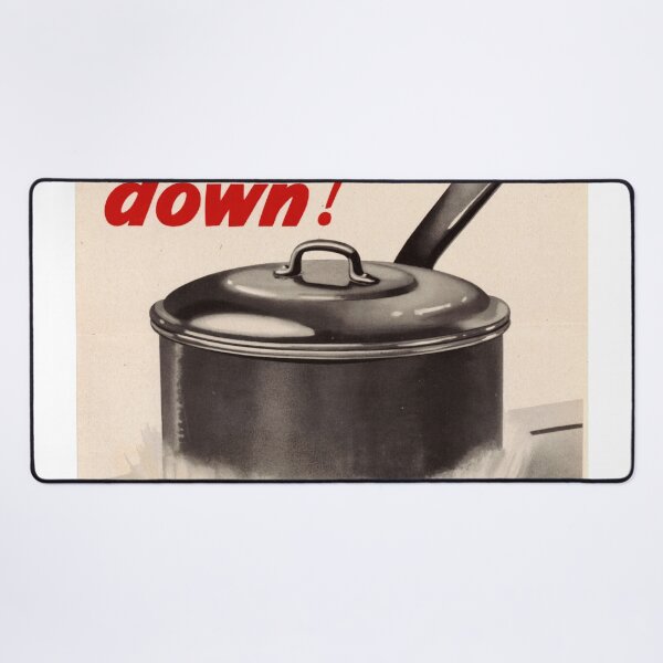 Item preview, Vintage WWII Propaganda Poster | UK Gas Conservation Art | Turn That GAS Down | Less Gas More Ships | Historical Wall Print designed and sold by artofuniverse.