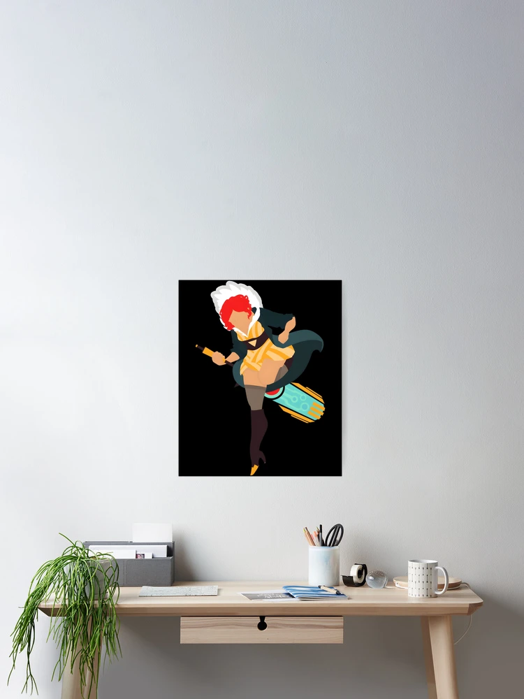 Thumbnail 2 of 3, Poster, Transistor - Red Sticker designed and sold by mlqeva.