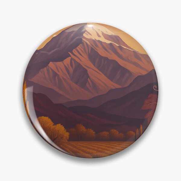 Item preview, Aconcagua & Vineyards – Vintage Art Deco Mendoza, Argentina designed and sold by Cosmopolis.