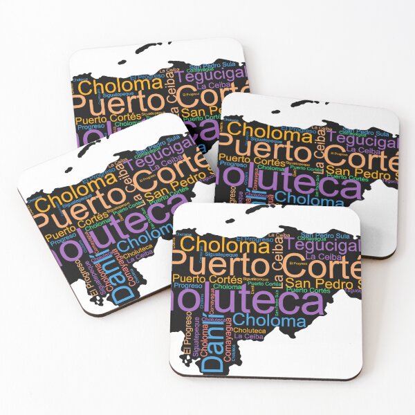 Item preview, Honduras City Names Word Art designed and sold by TheIconSmith.