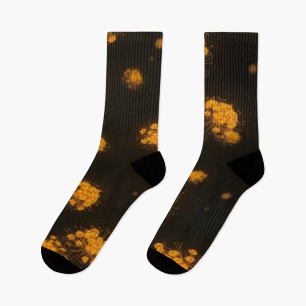 Item preview, Neo-Botanic Matrix “Solar Spore” | Golden Bioluminescent Organic Tech Pattern designed and sold by CMdigit.
