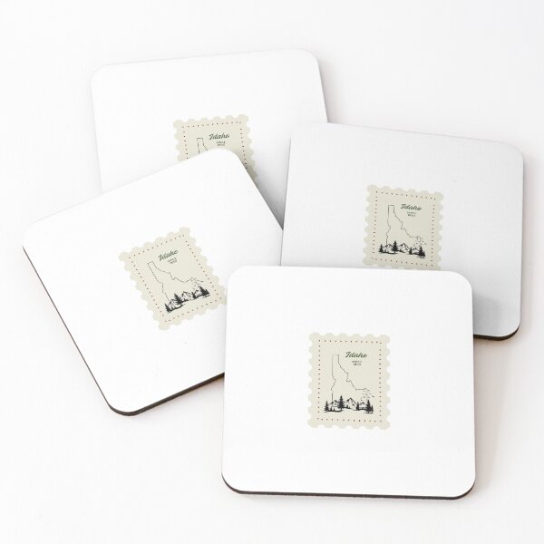 Item preview, Idaho State Mountains Postage Stamp designed and sold by gracesbookmarks.