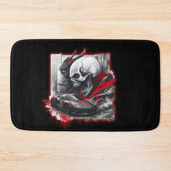 Item preview, Halloween evil muscle car - skull  car designed and sold by Bukhisz.