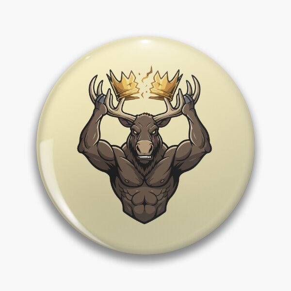 Item preview, The Dominant Moose and the Broken Crown - No Kings in America designed and sold by Felinefinesse.