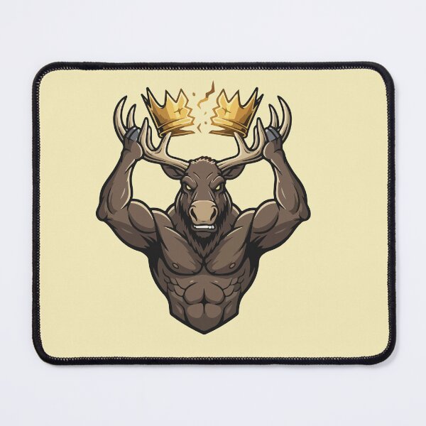 Item preview, The Dominant Moose and the Broken Crown - No Kings in America designed and sold by Felinefinesse.