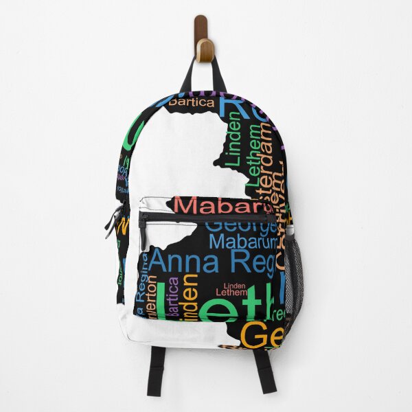 Item preview, Guyana City Names Word Art designed and sold by TheIconSmith.