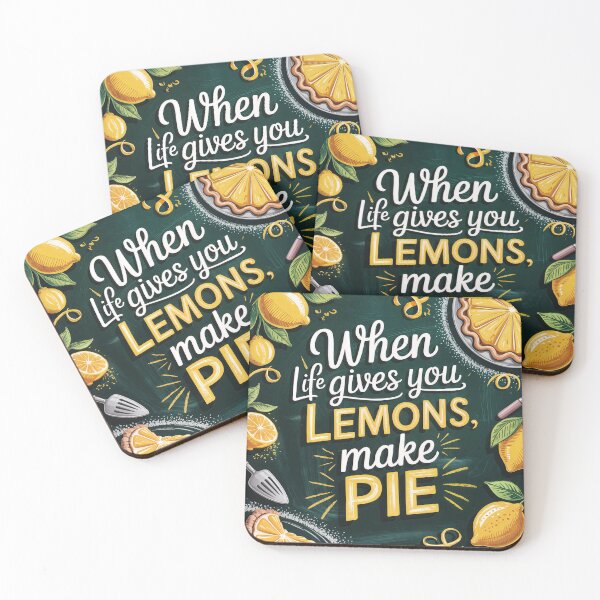 Item preview, Zesty Optimism: When Life Gives You Lemons, Make Pie! designed and sold by ForeverPrintsOK.