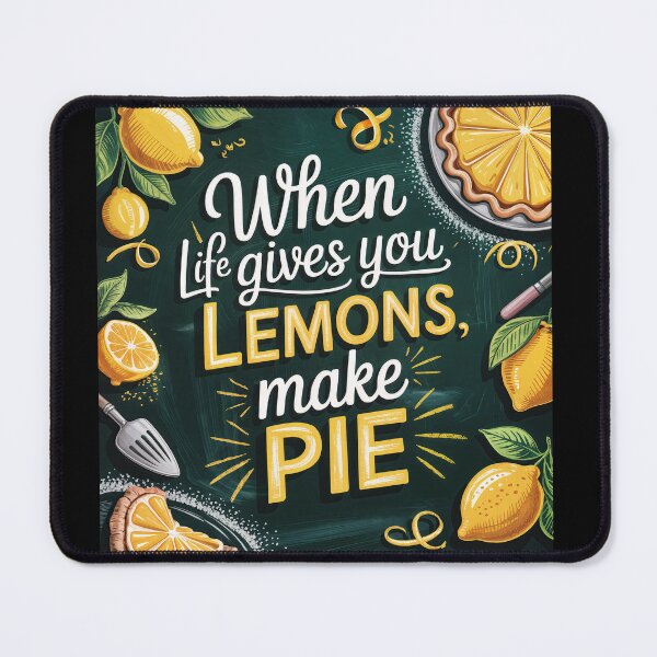 Item preview, Zesty Optimism: When Life Gives You Lemons, Make Pie! designed and sold by ForeverPrintsOK.