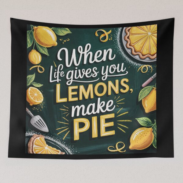Item preview, Zesty Optimism: When Life Gives You Lemons, Make Pie! designed and sold by ForeverPrintsOK.