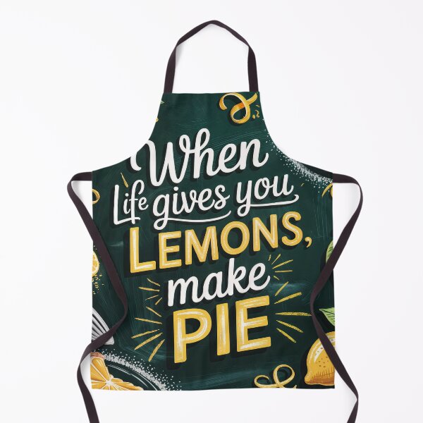 Item preview, Zesty Optimism: When Life Gives You Lemons, Make Pie! designed and sold by ForeverPrintsOK.