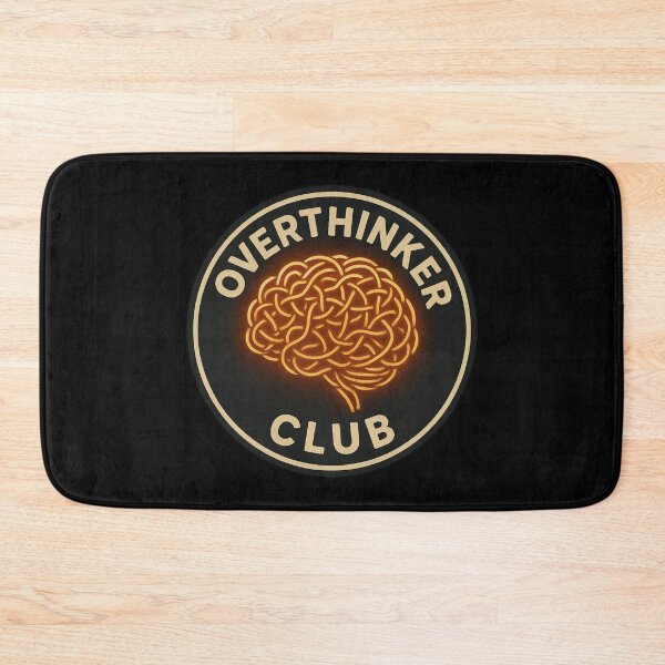 Item preview, Overthinker Club | Glowing Brain Design | Mental Health Aesthetic | Deep Thinker Art | Introvert Gift | Mindful Minimalist | Anxiety Awareness Design designed and sold by OnPointOutfits.