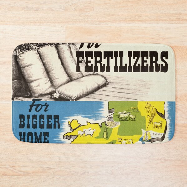 Item preview, Vintage British Poster | Mid-20th Century Art | Sulphuric Acid & Fertilizers | Bold Colors | Industrial Agriculture designed and sold by artofuniverse.