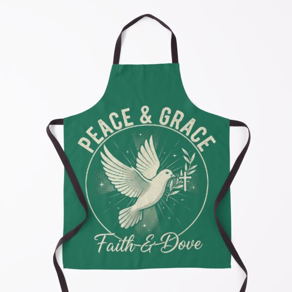 Item preview, Peace & Grace Christian Dove Design - Holy Spirit Olive Branch Spiritual Art designed and sold by Syrupulse.