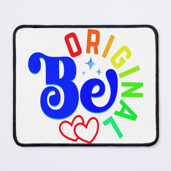 Item preview, Be Original – Colorful Positive Quote Design designed and sold by Building60media.